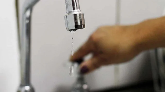 Hoy cortarán el agua por 24 horas en zona sur y centro desde las 18 horas