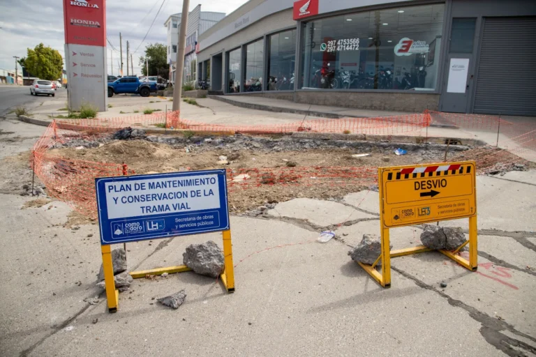 Desde el sábado se interrumpirá el tránsito en la Ruta 3 para reasfaltar el sector donde se reemplazó el pluvial deteriorado