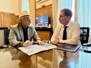 Othar con Santilli busca respuestas del gobierno nacional