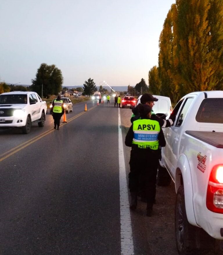 Provincia controló más de 11.000 vehículos y retiró de la vía pública a 78 conductores alcoholizados durante el fin de semana largo
