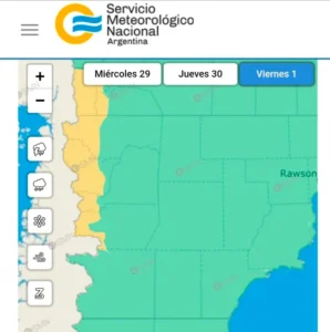Pronostican nevadas de 20 centímetros en algunas zonas de Chubut y hay alerta