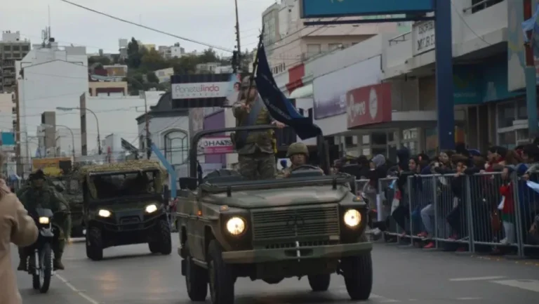 Suspenden el desfile militar por Malvinas en Comodoro por alerta meteorológica