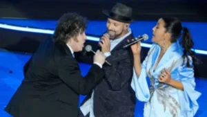 Milei llevó su show a Israel y cantó “Libre”