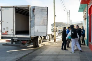 Transportaba un camión de alimentos sin documentación: le faltaba hasta la licencia de conducir